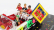 Spark-model Cadillac Eldorado Biarritz Cabriolet 1959 - Parade Des Pilotes Team Rebellion Racing 24h Le Mans 2019 T.laurent - G.menezes - N.berthon 1:43 Bílá Růžová Černá