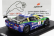 Spark-model Chevrolet Corvette C6.r Z06 Team Sangari Brazil N 8 24h Spa 2009 Enrique Bernoldi - Xavier Maassen - Roberto Streit 1:43 Modrá Zelená Žlutá
