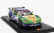 Spark-model Chevrolet Corvette C6.r Z06 Team Sangari Brazil N 8 24h Spa 2009 Enrique Bernoldi - Xavier Maassen - Roberto Streit 1:43 Modrá Zelená Žlutá