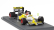 Spark-model Eurobrun F1  Er188 N 32 Australian Gp 1988 Oscar Larrauri 1:43 Žlutá Bílá Černá