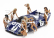 Spark-model Figures Set 6x Grid Girls 1980s 1:43 Bílá Růžová