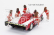 Spark-model Figures Set 6x Grid Girls 1990s 1:43 Růžová Červená