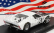 Spark-model Ford usa Gt40 Mkiv 7.0l V8 N 3 12h Sebring 1966 W.hansgen - M.donohue 1:43 Bílá Černá