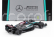 Spark-model Mercedes gp F1  W15 Eq Performance Team Amg Petronas Motorsport N 63 Winner Las Vegas Usa 2024 George Russell 1:64 Černá Stříbrná Zelená