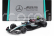 Spark-model Mercedes gp F1  W15 Eq Performance Team Amg Petronas Motorsport N 63 Winner Las Vegas Usa 2024 George Russell 1:64 Černá Stříbrná Zelená