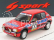 Spark-model Peugeot 205 1.6 Gti N 132 Rally Montecarlo 1986 Francois Delecour - Anne Chantal Pauwels 1:43 Red