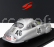 Spark-model Porsche 356 Sl Coupe Team Porsche K.g. N 46 Winner Class 24h Le Mans 1951 Auguste Veuillet - Edmond Mouche 1:18 Silver