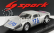 Spark-model Porsche 904 Gts N 176 3rd Targa Florio 1965 U.maglioli - H.linge 1:43 Silver