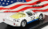 Spark-model Porsche 906 N 52 12h Sebring 1966 H.herrmann - J.buzzetta - G.mitter 1:43 Bílá Světle Modrá