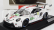 Spark-model Porsche 911 991-2 4.2l Team Porsche Gt N 91 Winner Lmgte Pro Class 24h Le Mans 2022 Gianmaria Bruni - Richard Lietz - Frederic Makowiecki 1:43 Bílá Šedá Červená