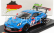 Spark-model Porsche 911 991-2 Gt3 Cup Team Huber Motorsport N 80 Winner Sp7 Class 24h Nurburgring 2021 H.wehrmann - U.berg - M.van Ramshorst - A.mies 1:43 Modrá Černá
