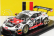 Spark-model Porsche 911 991-2 Gt3 Team Dinamic Motorsport N 56 24h Spa 2020 A.de Leener - M.o.pedersen - A.rizzoli - C.sbirrazzuoli 1:43 Bílá Červená Černá