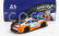 Spark-model Porsche 911 991-2 Rsr-19 4.2l Team Gr Racing N 86 3rd Lmgte Class 24h Le Mans 2023 B.barker - R.pera - M.wainwright 1:64 Oranžová Světle Modrá Černá