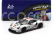 Spark-model Porsche 911 991-2 Rsr-19 4.2l Team Porsche Gt N 92 24h Le Mans 2022 Michael Christensen - Kevin Estre - Laurens Vanthoor 1:64 Bílá Šedá Červená