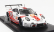 Spark-model Porsche 911 991 Rsr-19 4.2l Team Project-1 N 56 24h Le Mans 2022 B.iribe - O.millroy - B.barnicoat 1:43 Bílá Červená