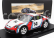Spark-model Porsche 911 992 Coupe Martini Racing Livery N 14 Rally Dakar 2023 - Con Vetrina - With Showcase 1:18 Bílá Modrá Červená