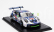 Spark-model Porsche 911 992 Gt3 Cup N 20 Porsche Carrera Cup Scandinavia Champion 2023 Ola Nilsson 1:43 Stříbrná Modrá