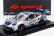 Spark-model Porsche 911 992 Gt3 Cup N 20 Porsche Carrera Cup Scandinavia Champion 2023 Ola Nilsson 1:43 Stříbrná Modrá