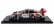 Spark-model Porsche 911 992 Gt3 R N 911 Racing Flacht Design Coupe 2021 - Con Vetrina - With Showcase 1:18 Bílá Šedá Červená