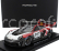 Spark-model Porsche 911 992 Gt3 R N 911 Racing Flacht Design Coupe 2021 - Con Vetrina - With Showcase 1:18 Bílá Šedá Červená