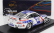 Spark-model Porsche 911 996 Gt3 R 3.6l Team Colucci Racing N 71 24h Le Mans 2000 C.wagner - S.lewis - B.mazzuoccola 1:43 Bílá 2 Tóny Modrá