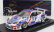Spark-model Porsche 911 996 Gt3 R 3.6l Team Colucci Racing N 71 24h Le Mans 2000 C.wagner - S.lewis - B.mazzuoccola 1:43 Bílá 2 Tóny Modrá