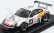 Spark-model Porsche 911 997-2 Gt3 R Blancpain N 33 24h Spa 2012 E.dermont - A.leclerc - D.tuchbant - F.perera 1:43 Bílá Černá