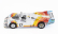 Spark-model Porsche 956 2.6l Twin Turbo Team Porsche Kremer Racing N 17 24h Le Mans 1984 Tiff Needell - David Sutherland - Rusty French 1:64 Bílá Červená Žlutá