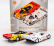 Spark-model Porsche Set 2x 962c Porsche Ag Team N 18 24h Le Mans 1988 Bob Wollek - Vern Schuppan - Sarel Van Der Merwe + 962c 2.8l Team Pdk Dunlop N 17 Winner Supercup Nurburgring 1987 Hans Joachim Stuck 1:64 Červená Žlutá Bílá