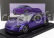 Spark-model Porsche Taycan Turbo Gt (j1.2) Weissach Package 2024 - Con Vetrina - With Showcase 1:18 Purple Sky Met