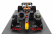 Spark-model Red bull F1  Rb18 Team Oracle Red Bull Racing N 1 World Champion Winner Japan Gp With Pit Board 2022 Max Verstappen 1:12 Matná Modrá Žlutá Červená