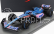 Spark-model Renault F1 A522 Team Alpine Bwt N 14 Monaco Gp 2022 Fernando Alonso - Con Vetrina - With Showcase - Special Box 1:18 Modrá Růžová