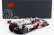 Spark-model Toyota Gr010 3.5l Turbo Hybrid V6 Team Toyota Gazoo Racing N 7 2nd 24h Le Mans 2022 M.conway - K.kobayashi - J.m.lopez 1:87 Bílá Červená Šedá