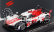 Spark-model Toyota Gr010 3.5l V6 Twin Turbo Hybrid Team Gazoo Racing N 8 2nd 24h Le Mans 2021 S.buemi - N.nakajima - B.hartley 1:87 Bílá Červená