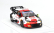 Spark-model Toyota Yaris Gr Hybrid Rally1 Team Toyota Gazoo Racing Wrt N 18 5th Rally Japan 2023 T.katsuta - Aaron Johnston 1:43 Bílá Červená Černá