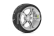 Spec T MS Wheel Offset 3 Silver w/Tire 4ks pro 1/10 Silniční