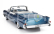 Stamp-models Cadillac Eldorado Biarritz Cabriolet Open 1956 1:18 Bahama Blue