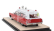 Stamp-models Cadillac Miller Meteor Ambulance 1968 1:43 Červená Bílá