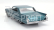 Stamp-models Cadillac Sedan De Ville 1962 1:18 San Remo Tyrkysově Zelená Met