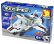 Stavebnice Ausini 25465 Vesmírná raketa bílá - kostky rozměrově shodné s Lego