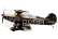 RC letadlo Steen Skybolt 1,55m, černá/červená