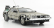 Sun-star De lorean Time Machine - Back To The Future 1 - Ritorno Al Futuro 1 1:18 Silver
