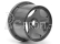 Super Star Wheel Gunmetal Rear (120X75Mm)