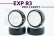 Sweep EXP R3 PRO nalepené Touring Car gumy (32 tvrdost, 4 ks.)