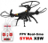 Dron Syma X8W FPV, černá