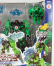 Takara-tomy Takara-tomy Transformers Set 2x Adventure Grimlock + Optimus Prime 1:64 Zelená Černá Modrá