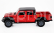 Tayumo Jeep Gladiator Pick-up 2020 1:32 Červená Černá