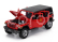 Tayumo Jeep Wrangler Sahara Hard-top 2012 1:32 Červená Černá