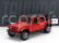 Tayumo Jeep Wrangler Sahara Hard-top 2012 1:32 Červená Černá