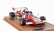 Tecnomodel Ferrari F1  312b2 N 5 German Gp (with Pilot Figure) 1971 Mario Andretti - Con Vetrina - With Showcase 1:18 Červená Bílá